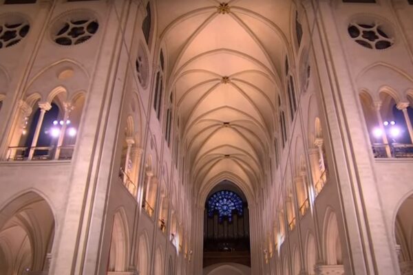 The 860-year-old cathedral Notre Dame restored to glory